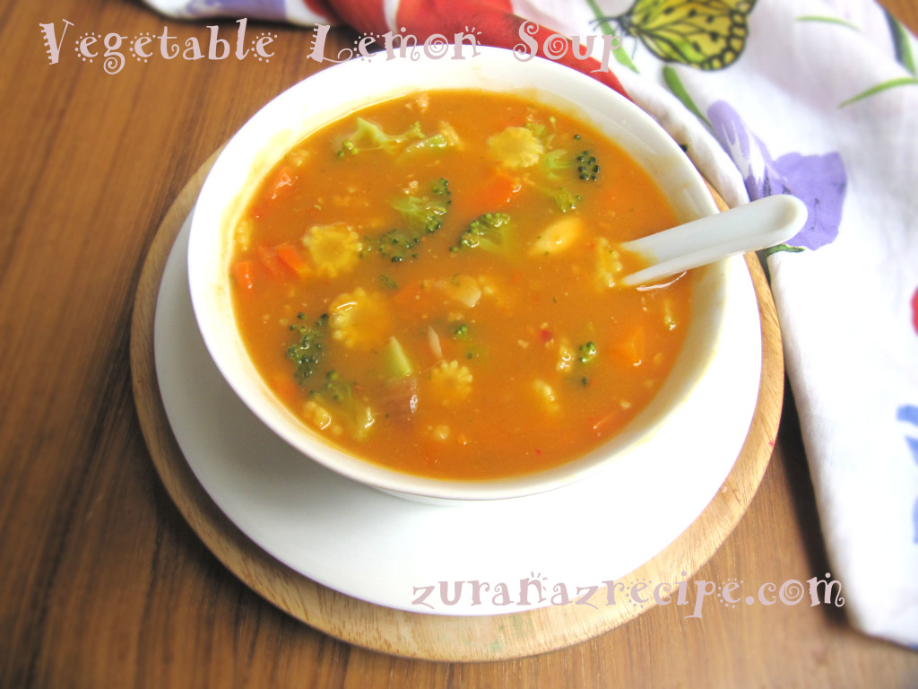 vegetable lemon soup