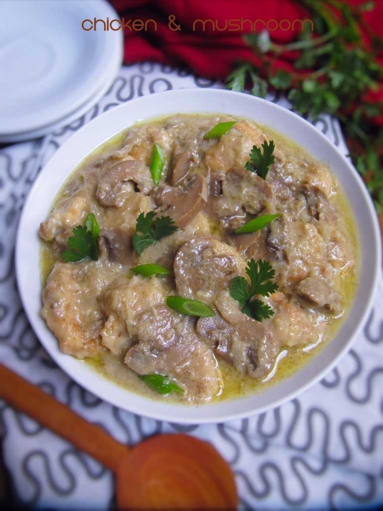 Chicken & Mushroom Curry