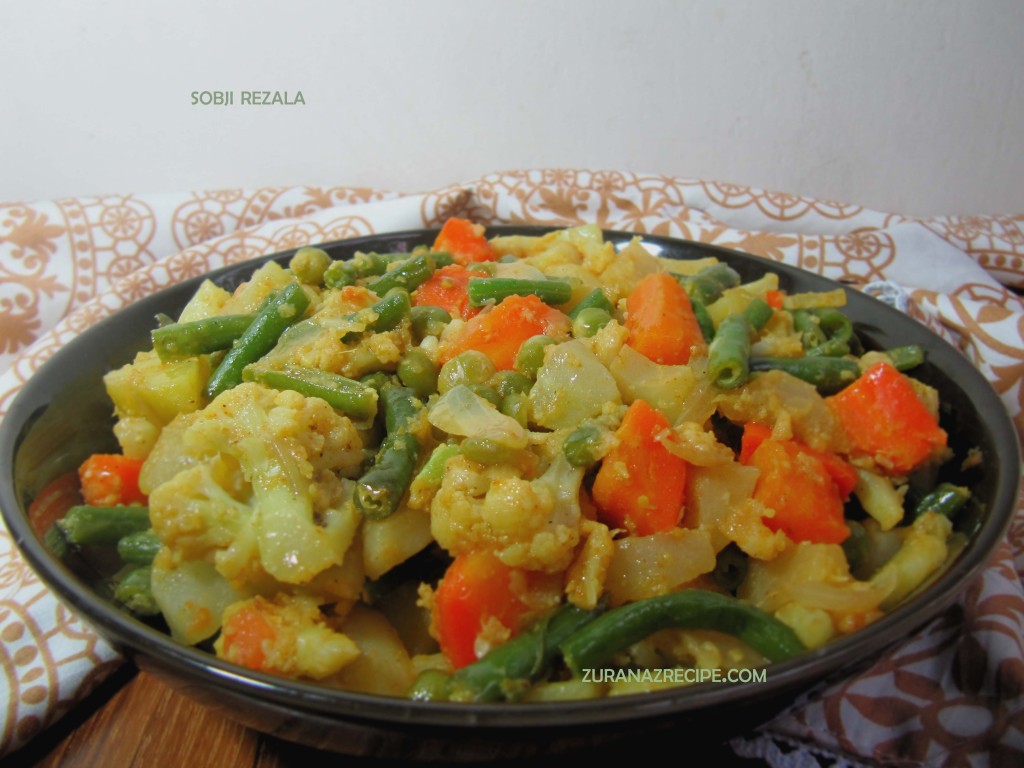 Vegetable Rezala