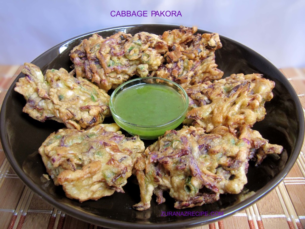 Cabbage Pakora/