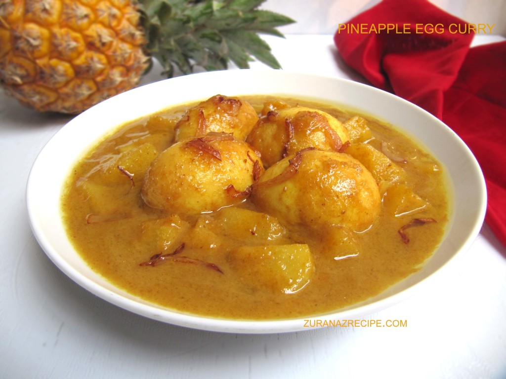 Pineapple Egg Curry