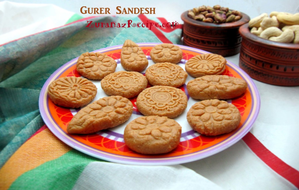 Notun Gurer Sandesh-Bangladeshi Recipe
