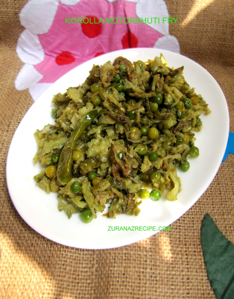 korolla-motorshuti,bitter-gourd-green peas fry.