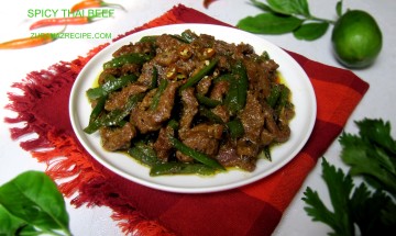 spicy thai beef