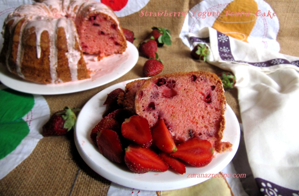 Strawberry-Yogurt Pound Cake