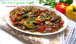 Rui Fish-Capsicum Curry