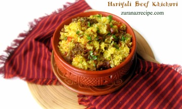 Hariyali Beef Khichuri