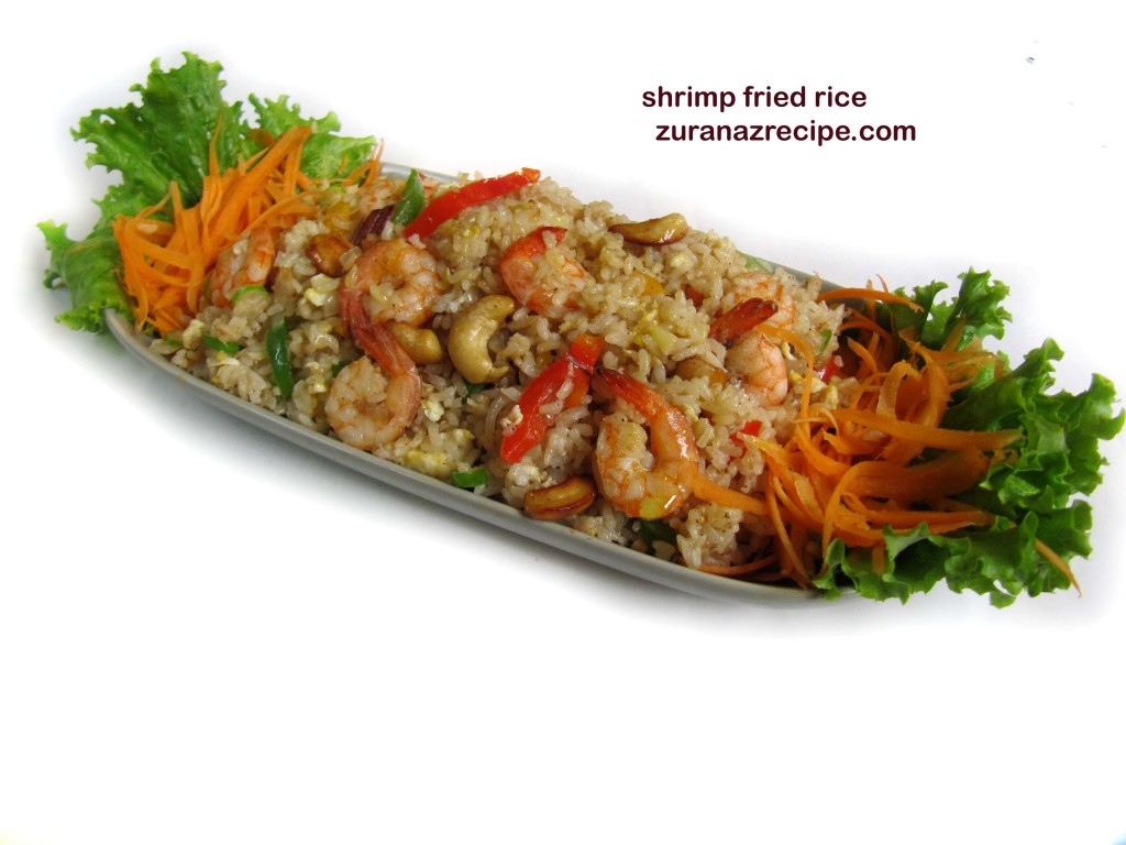 srimp fried rice zuranazrecipe