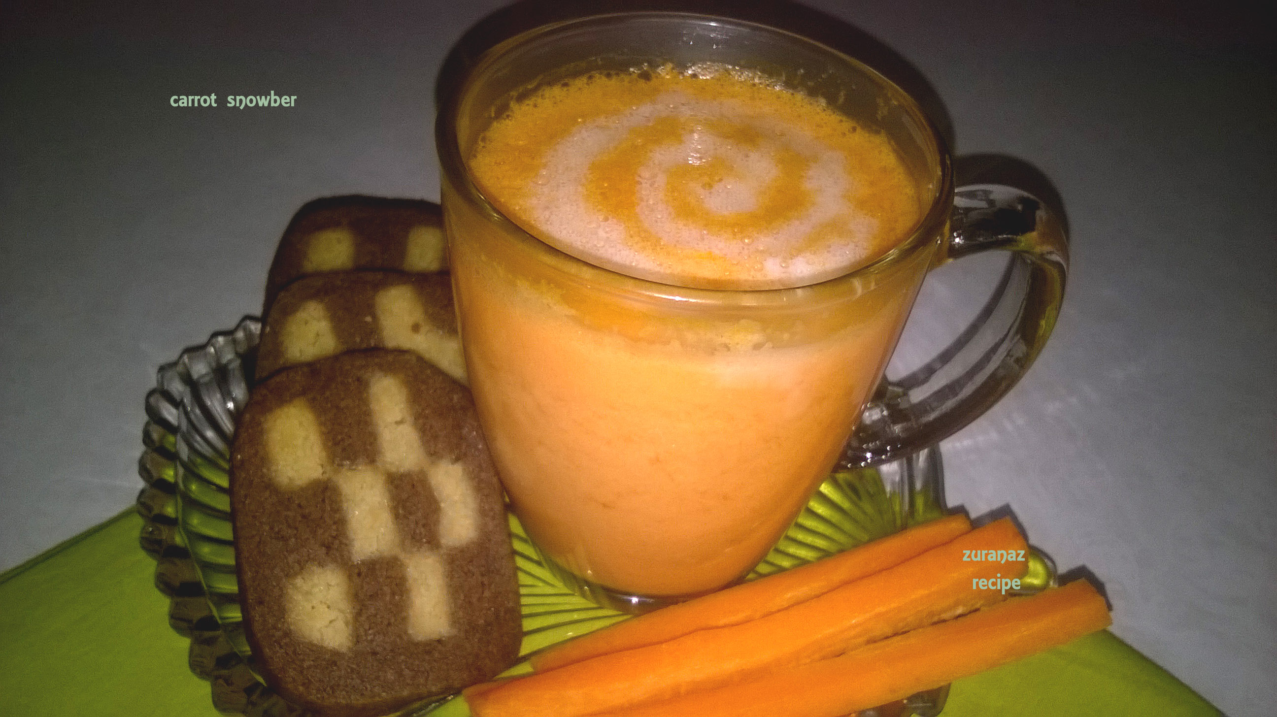 carrot smoothy|| gajorer shorbot