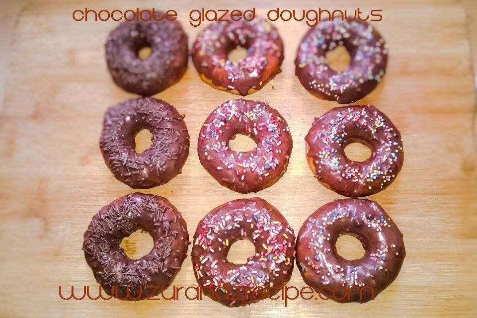 Chocolate Glazed Doughnuts