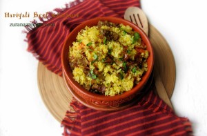 Hariyali Beef Khichuri