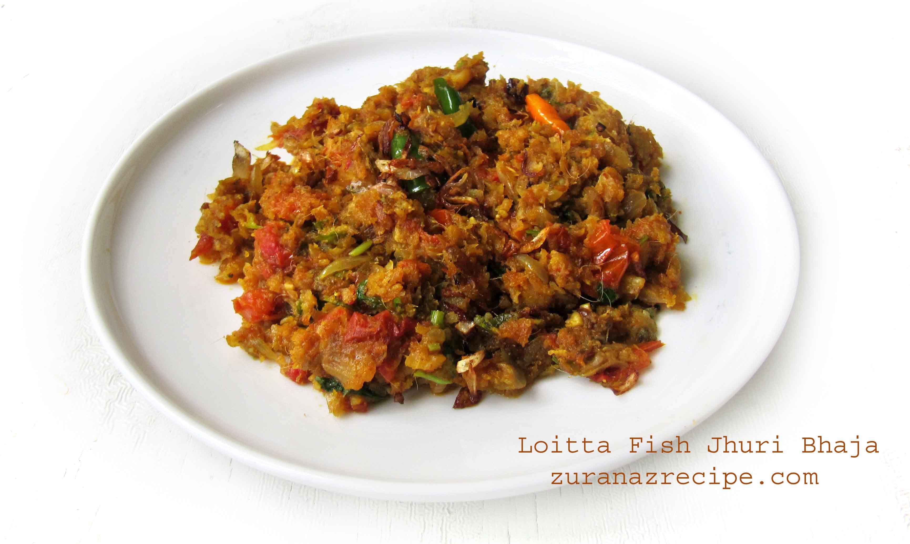 Loitta Fish Jhuri Bhaja